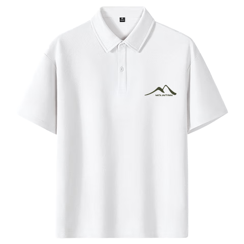 Baleno S&K Series Summer Men's Polo Shirt Casual Versatile Short Sleeve Loose Breathable Collared Simple Top Half Sleeve