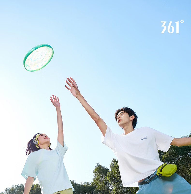361° Men's T-Shirt Spring Summer New Sports Casual Loose Fit Crew Neck Short Sleeve Top 652629112-2 1