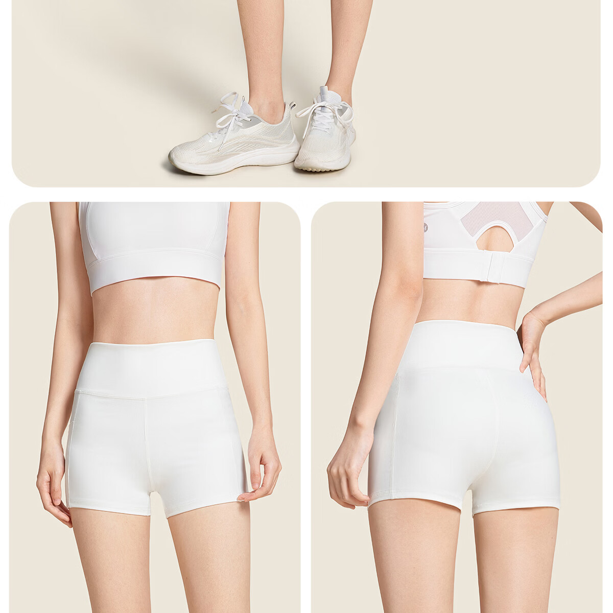 361° Women's Three-Quarter Yoga Pants Summer High-Waist Seamless Butt-Lifting Sports Shorts Fitness Five-Point Cycling Pants 15