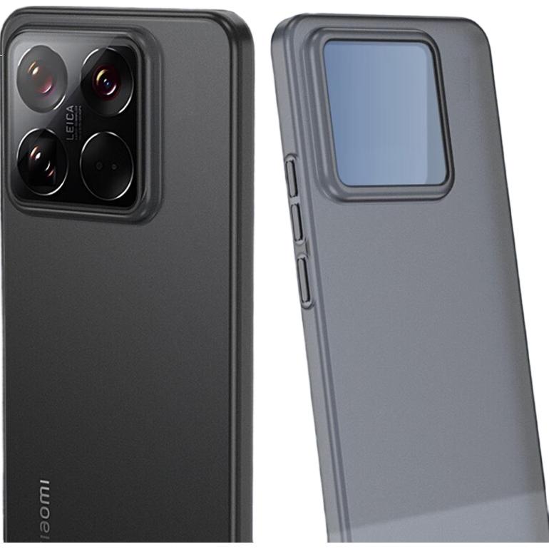 Чехол MAIKUQI для Xiaomi 14, ультратонкий, матовый, полупрозрачный, ударопрочный, приятный на ощупь