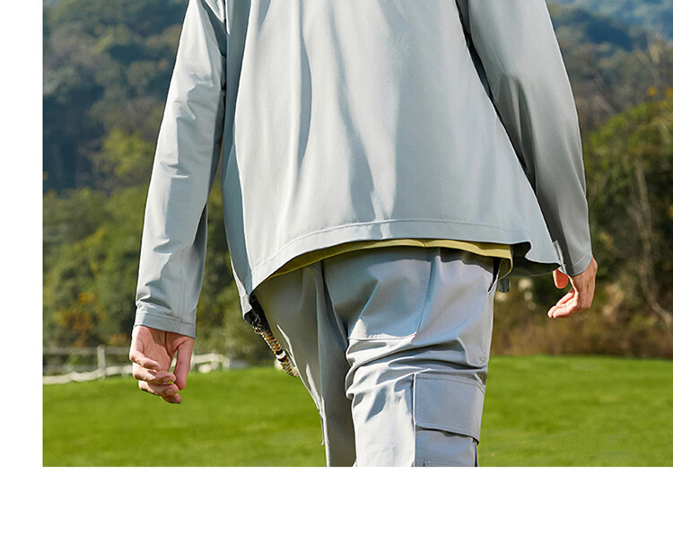 361° Men's Sunscreen Jacket Spring Summer UPF50+ Sports Outdoor Stand Collar Cooling Windbreaker 652624613-1 20