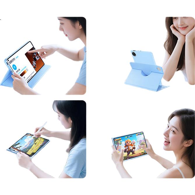 Чехол SmartDevil для Huawei MatePad Mini 2025, легкий, мягкий, 8.8 дюйма, вращающийся, полная защита, гибкий