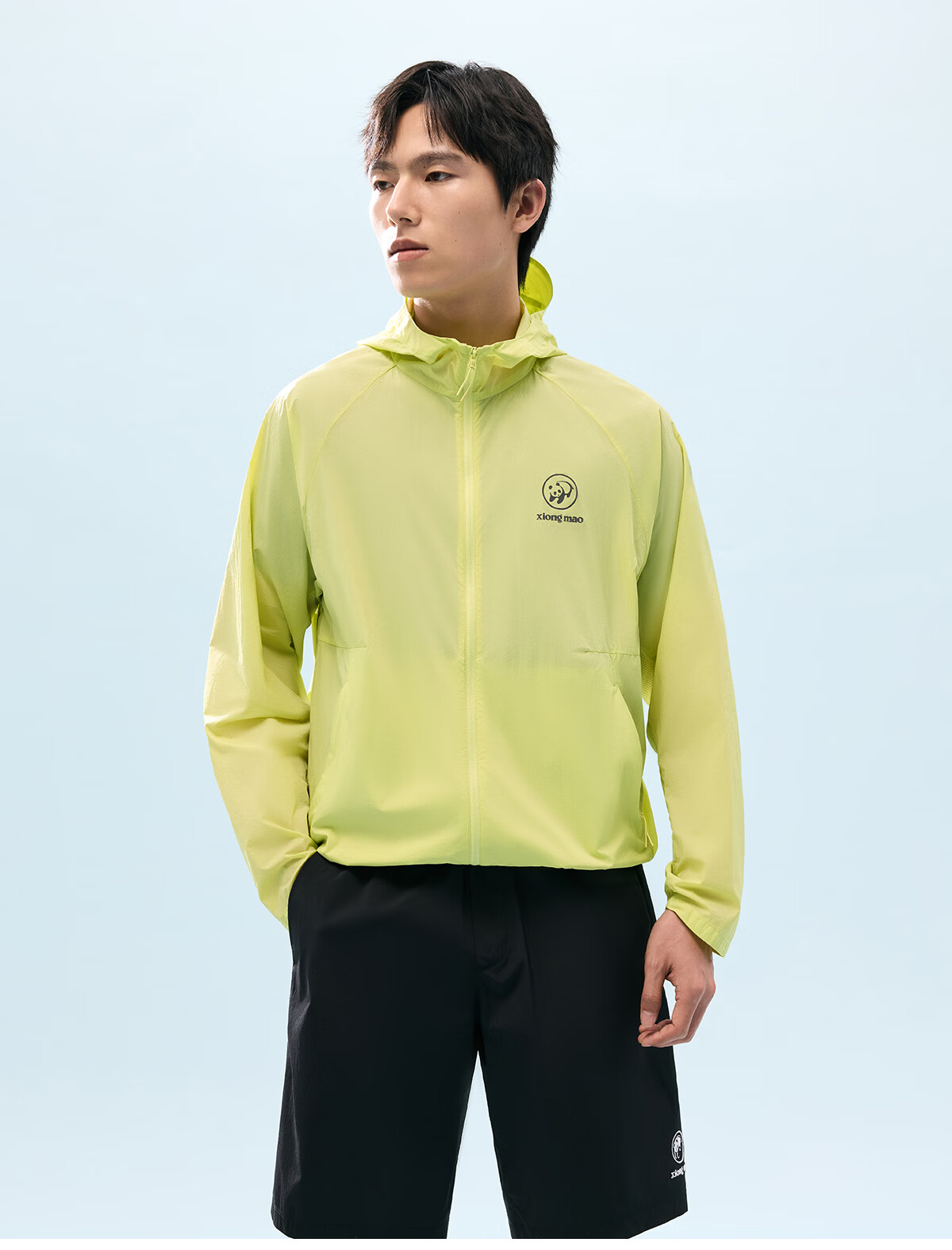 Xiongmao [Ice Stick 3.0], Liu Yifei's Same Style Sun Protection, for Men And Women, Spring And Summer New Ice-Cool Breathable Original Yarn UPF90 Jacket 5081 44