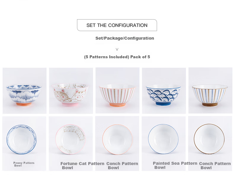 Huaqingge Tang-style Blue and White Porcelain Dinnerware Set 38-Piece Gift Box Underglaze Color Tableware Set for Housewarming 6