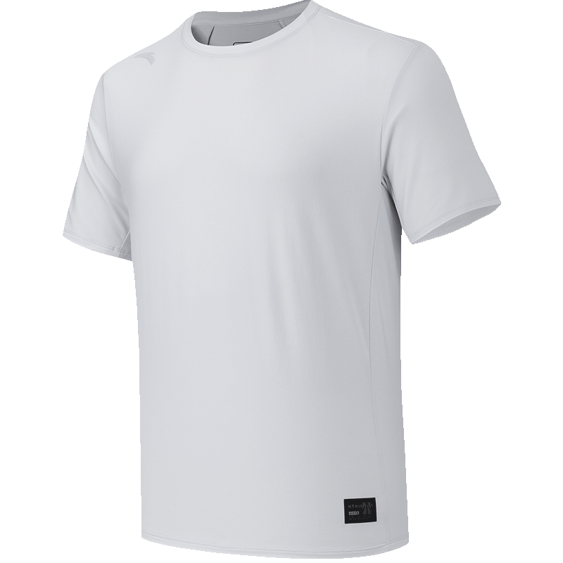 Anta Ice Silk Quick-Dry Sports Short Sleeve T-Shirt Men Summer New Ice Silk Breathable Fitness Running Top