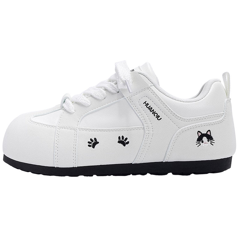 Global Invisible Height Increasing German Training Shoes Women Spring 2026 New Lightweight Soft Sole White Sneakers Trendy Versatile Korean Style Women's Shoes