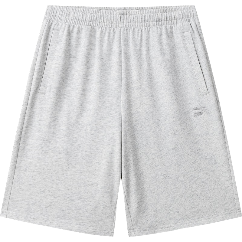 Anta Casual Shorts | Men's Summer Knitted Breathable Lightweight Quick-Dry Cotton Sports Five-Point Casual Pants