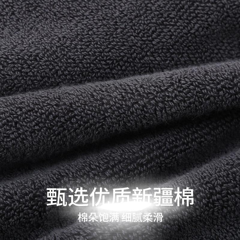 MUJI Банное полотенце, антибактериальное, из хлопка Синьцзян, экстра-большое, плотное, 100% чистое хлопок, без ворса, высокоабсорбирующее, мужское большое банное полотенце, 35.4 x 62 см