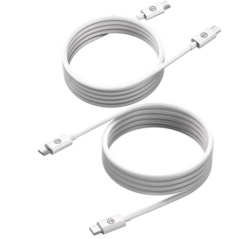 BIAZE 2-Pack Double-Ended Type-C Charging Cable, 100W Super Fast Charging Car Data Cable, Compatible with Apple IPhone 18/17/16/15/Huawei Xiaomi Android Phones, 1.5 Meters