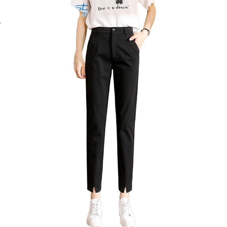Женские повседневные брюки Jeanswest, весна 2025, узкие брюки с высокой талией, укороченные повседневные брюки, белые, размер S