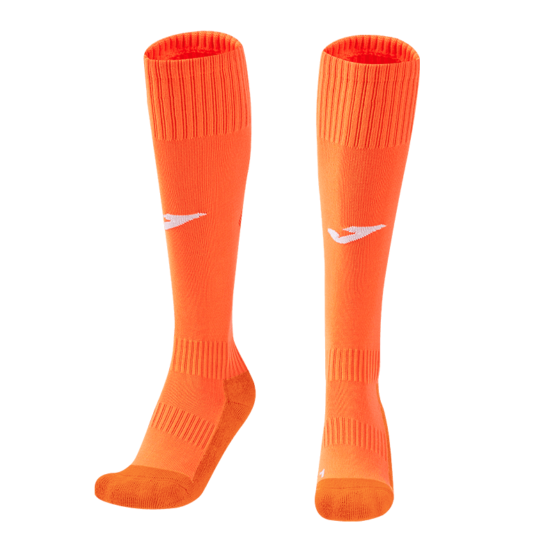 JOMA Kids Mid-Calf Breathable Non-Slip Thickened Soccer Socks Bright Orange S