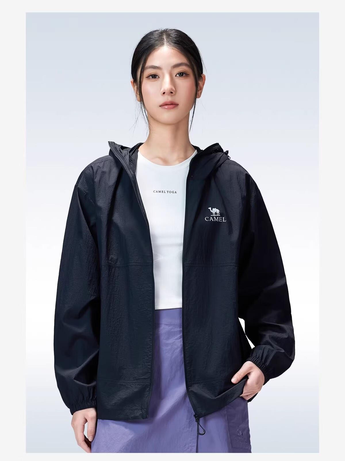 CAMEL [Wang Junkai Edition] Outdoor Sun Protection Jacket 2026 Spring Summer UV Protection Unisex Coat G028 21