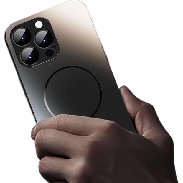 Чехол Dreamworthy для Apple iPhone 14 Pro, MagSafe, защита от падений, ультратонкий, матовый, приятный на ощупь, унисекс, графитовый черный