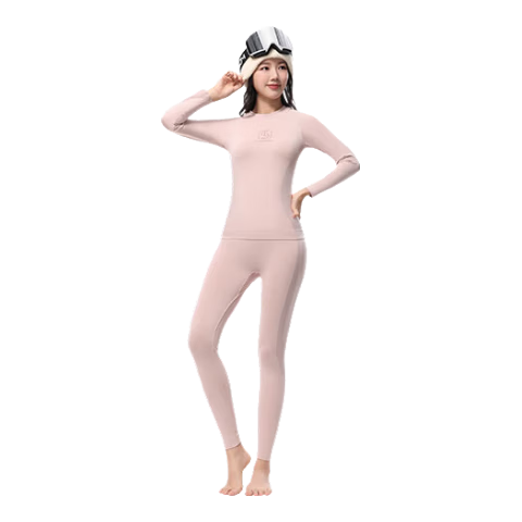 LangSha Women's Ski Quick-Dry Thermal Underwear Set Functional Antibacterial Breathable Moisture-Wicking Outdoor Sports Base Layer