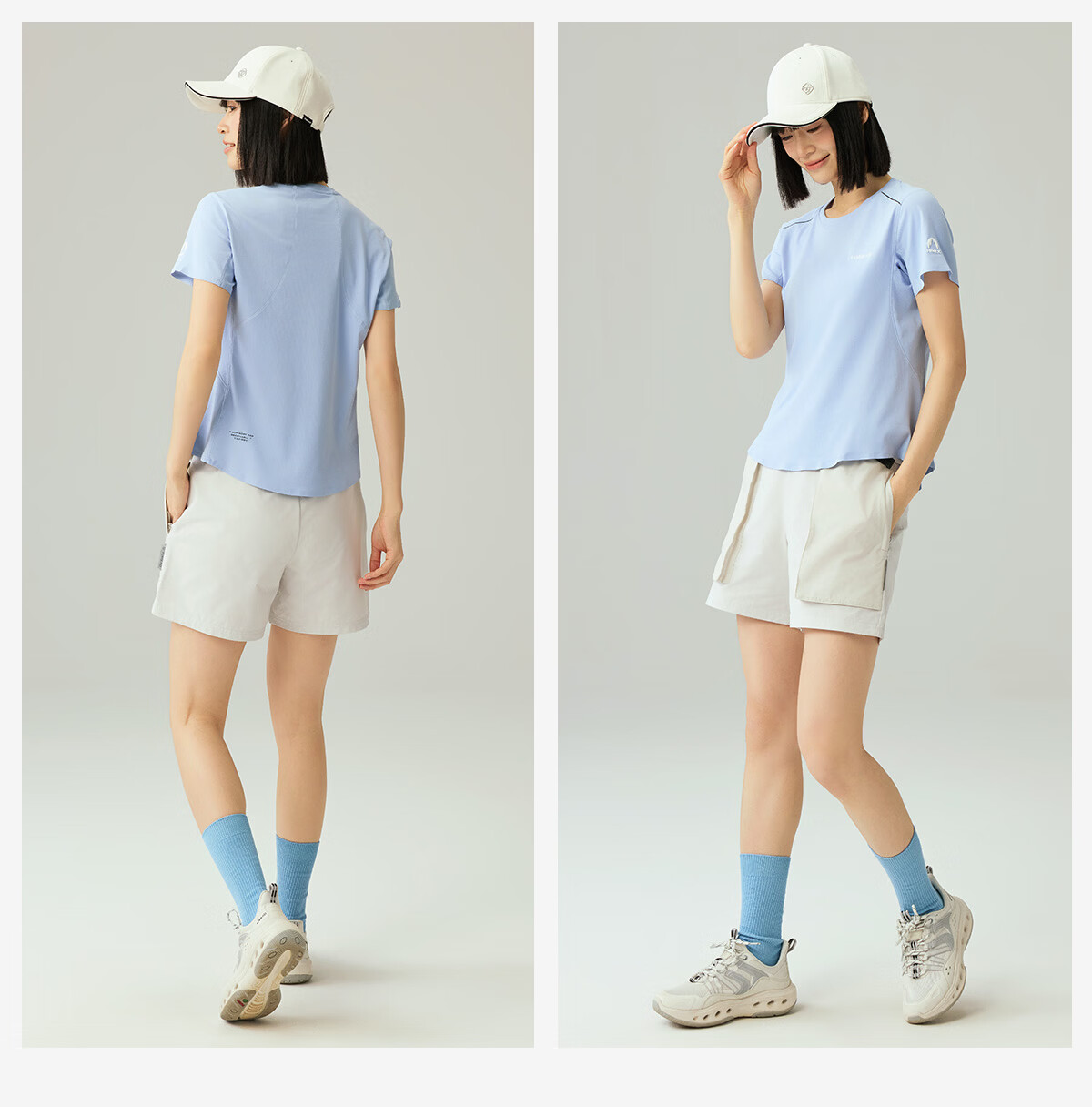 TOREAD Mall Same Style Quick-Dry Short Sleeve T-Shirt Couple Functional Breathable Stretch Crew Neck Sports Hiking Shirt TAJJAN81025 18