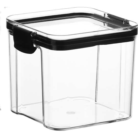 BJ Airtight Food Storage Container, Moisture-Proof Box for Grains, Rice Container, Snack And Nut Storage Jar, 700ML