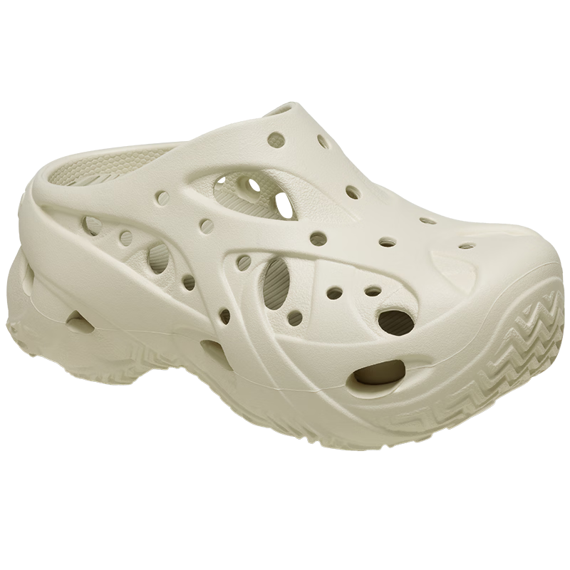 CROCS Coral Clog Shoes | 211141 Pure White - 2MD 37/38 (240mm)