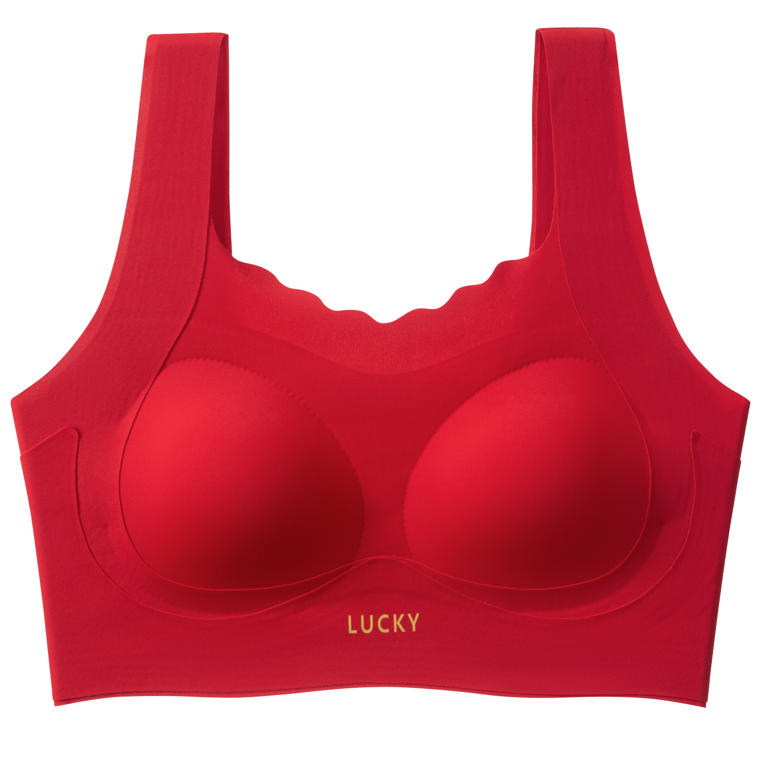 Meishianxuan Girls' Underwear Student Seamless Shockproof Invisible Skin Vest Bra for Middle and High School Girls in Development Stage