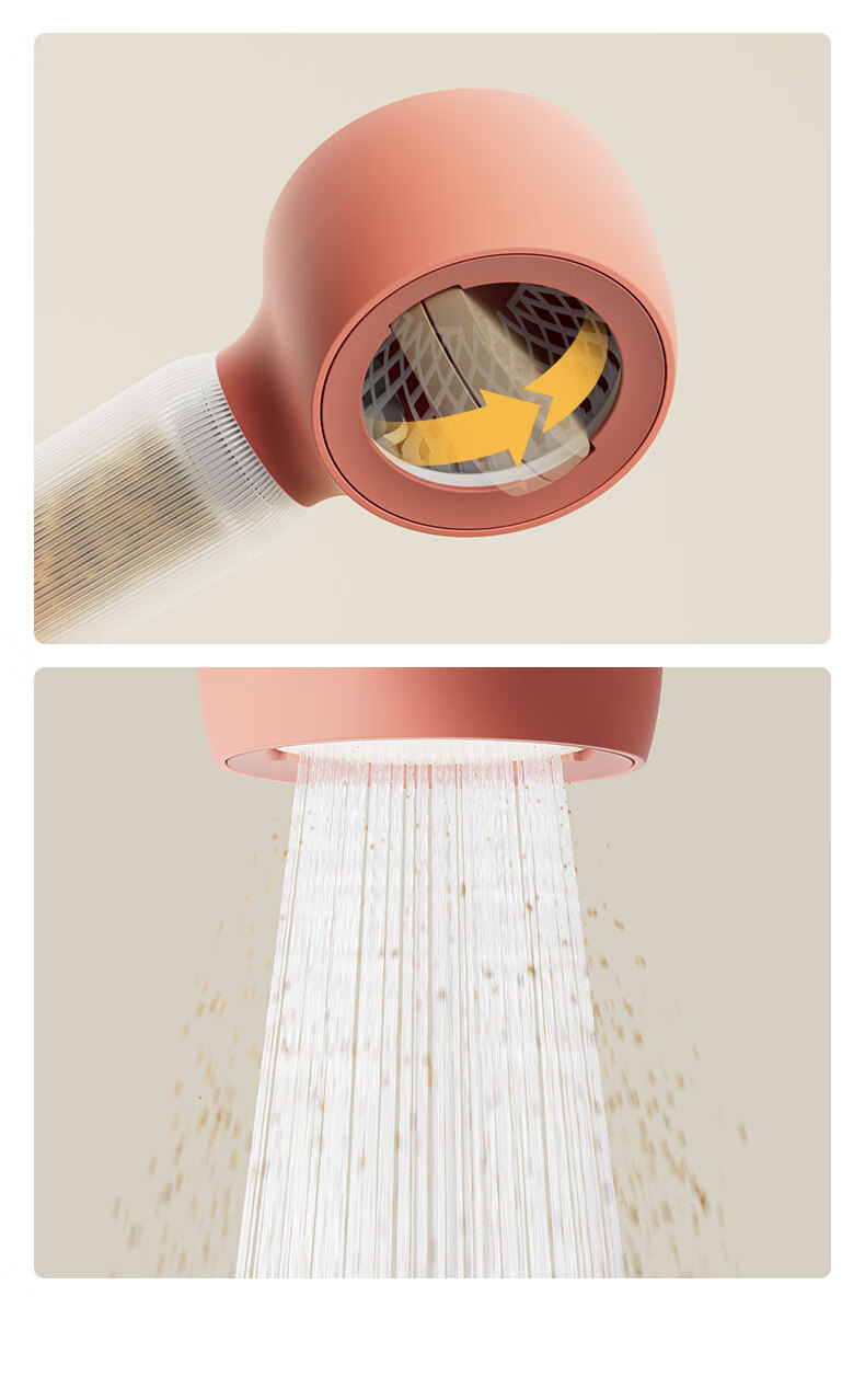 ARROW HS Filter Handheld Shower Head Filter Booster Home Bathroom Travel Portable Handheld Shower 5890 8