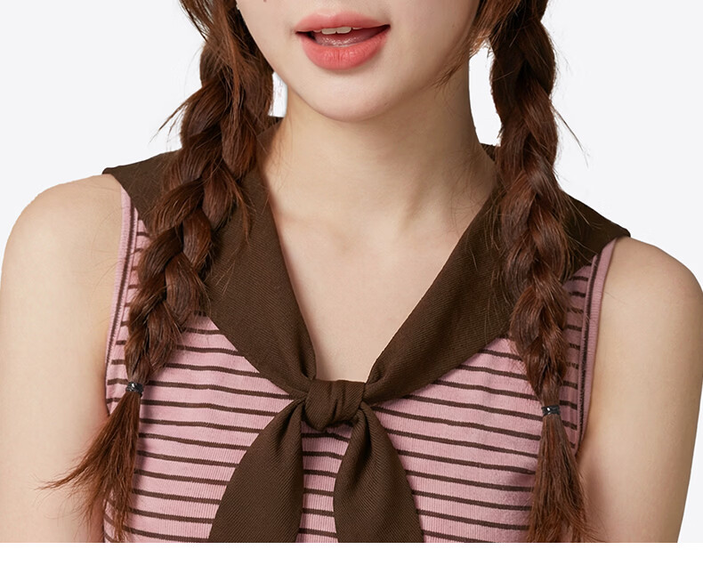 CACUSS Women's Baseball Cap Spring Summer Retro Colorblock Embroidered Cotton Soft Top Outdoor Face-Slimming Pink Brown 17