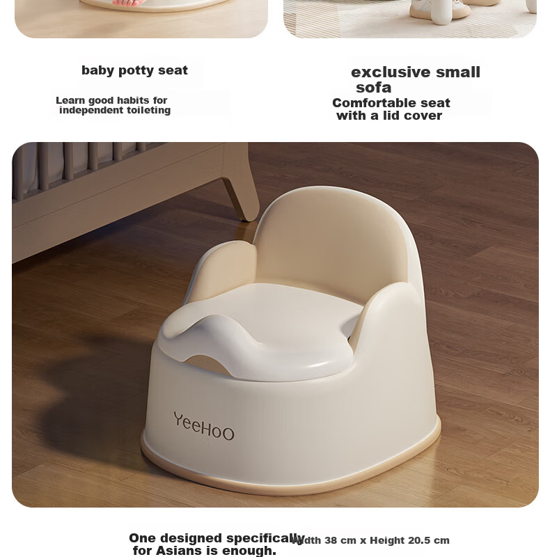YEEHOO Children's Toilet Seat Cushion for Girls Baby Potty Training Seat Infant Urinal Pot for Boys Toilet Training 10