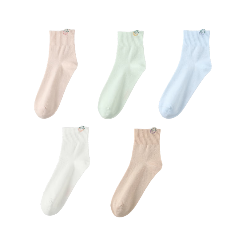 Langsha Disposable Socks Unisex Travel Portable Pull-Out Cotton Socks Daily Use Wash-Free Socks