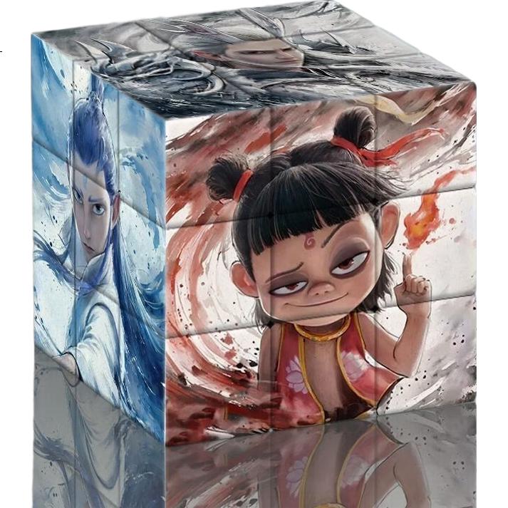 JIANTIAN Кубик Рубика 3x3, креативная игрушка-головоломка для снятия стресса, подарок на Новый год
