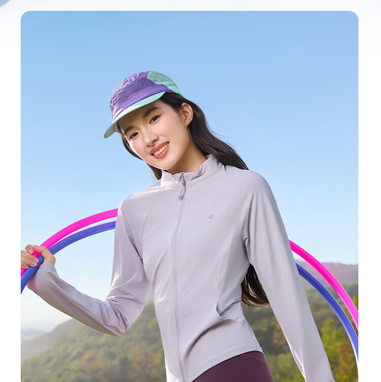 361° Women's Sunscreen Jacket Spring Summer UPF50+ UV Protection Sports Outdoor Slim Fit Stand Collar Coat 662624602-2 7