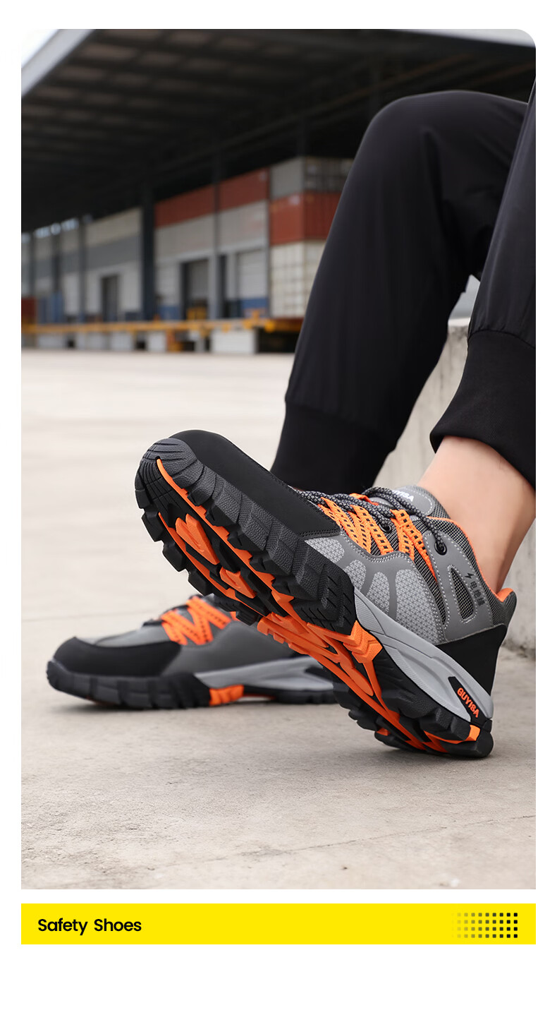 Junbu Insulated Electrician Work Safety Shoes Lightweight Comfortable Durable Soft Sole 1105B Size 40 7