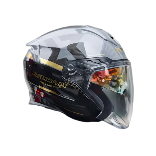 MOTORAX S30 Motorcycle Helmet Four-Season Breathable Sun Protection 3C Electric Vehicle Riding Dual Lens Helmet Masa-MC6 M