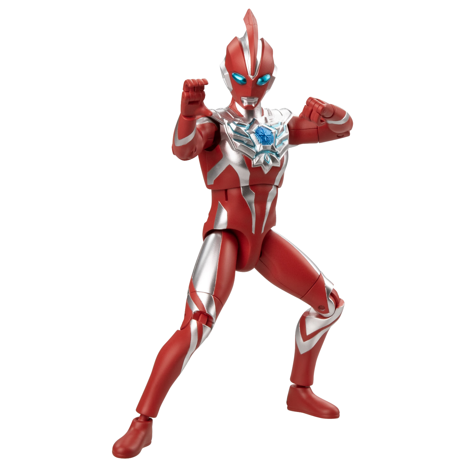 BANDAI Official Sound-Activated Super Articulated Omega Ultraman Strong Corona Type Boys Toy Children's Day Gift