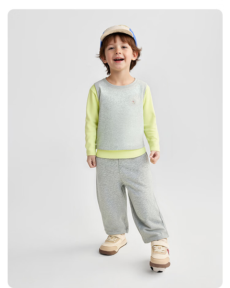 Balabala [balaOne] Girls' Children's Homewear Set 2026 Spring Three-Piece Versatile Outfit 10