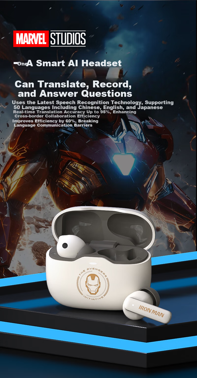 Disney Bluetooth Earphones, In-Ear ANC Noise Cancellation, ENC Call Noise Reduction, Ultra-Long Battery Life, No Sound Leakage, Birthday Gift for Men And Women, Suitable for Apple, DN20 Mickey Mouse 10