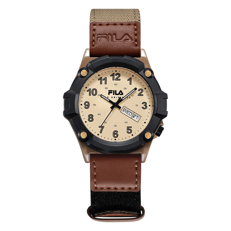 FILA Men's Watch Student Sports Watch for High School and Middle School Boys Exam Work Watch Gift for Kids 6745-002