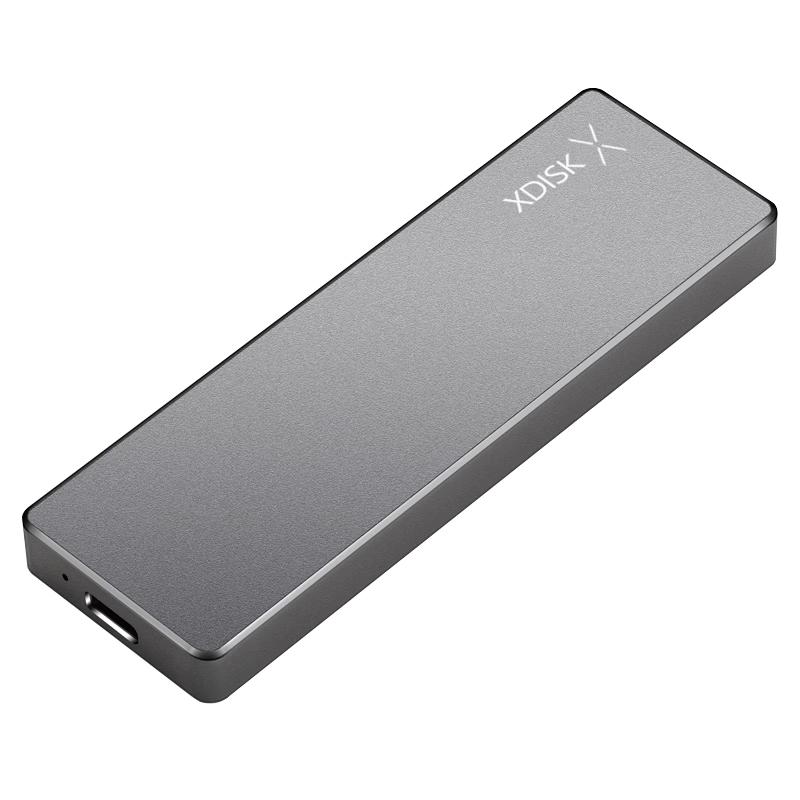 Xiaopan (XDISK) 512GB USB3.2 Portable Solid State Drive (PSSDM Series Type-C Gun Color SSD Nvme Protocol Ultra-Thin Direct Connection for Phones Compatible with MAC