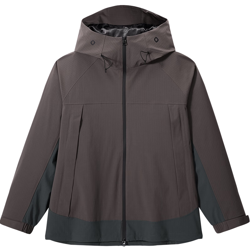 GXG Men's Dark Pattern Texture Jacket Commuter Coat Light Purple 170/M