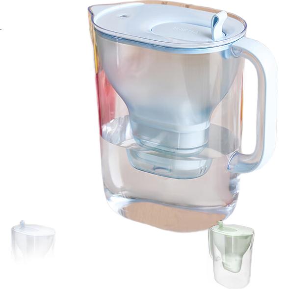 Фильтр-кувшин Brita Eco Series 3.5л, Мягкий туман Зеленый + 2 сменных картриджа PRO