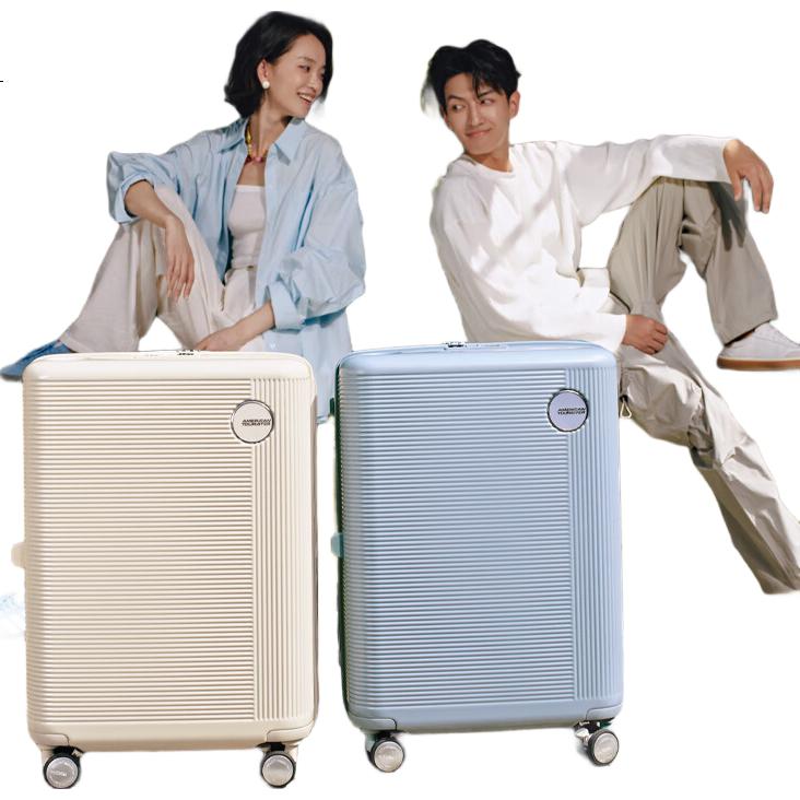 Чемодан AMERICAN TOURISTER UA4, 28 дюймов, сине-фиолетовый