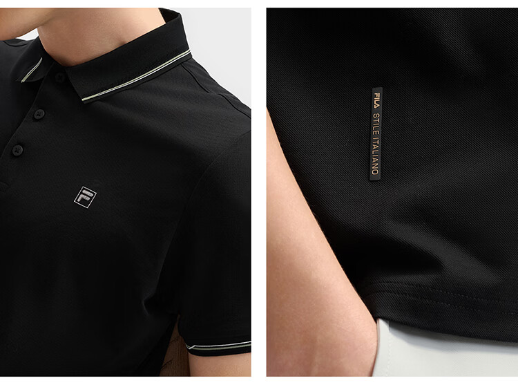 FILA Official Navigator Polo Shirt 2026 Summer Men's Cool Short Sleeve Sports T-Shirt Business Casual Top 74