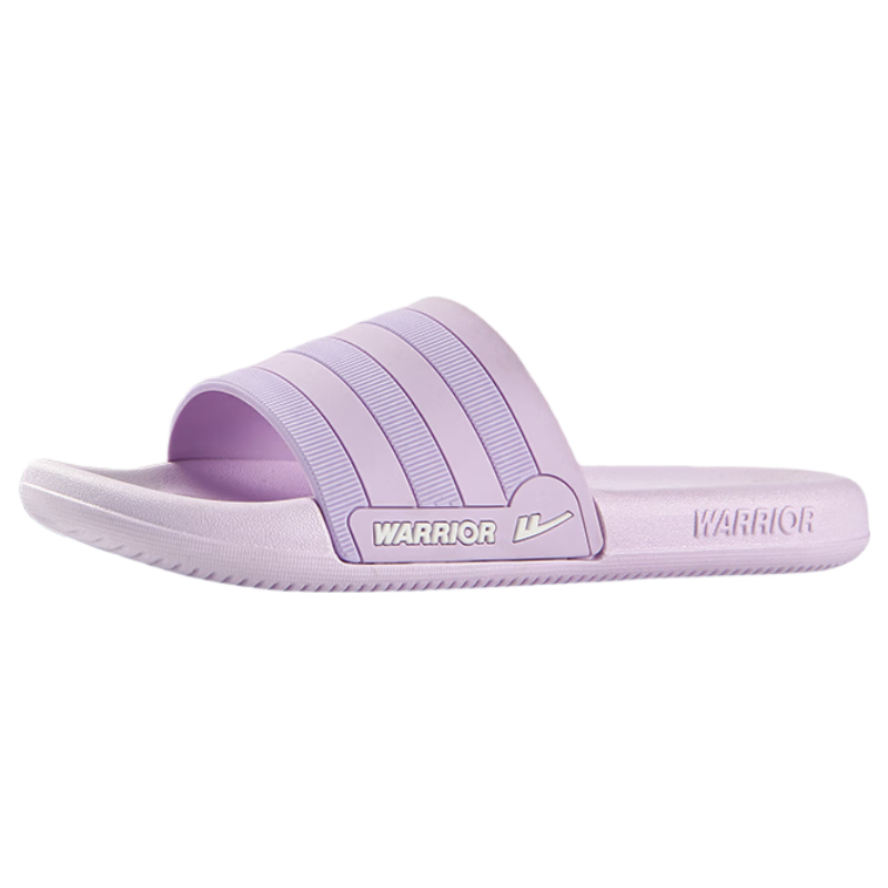Warrior Official Slippers Unisex 2026 Summer Indoor Non-Slip Sandals Outdoor One-Strap Flip Flops Light Purple - Women 36-37