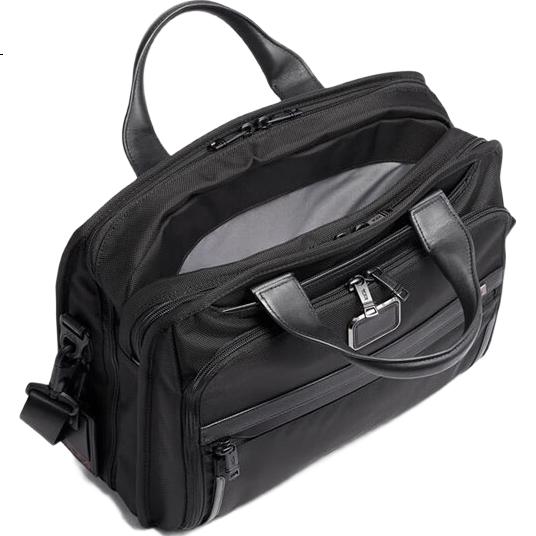 Мужская деловая сумка TUMI Alpha Series, нейлоновая сумка для ноутбука, черная