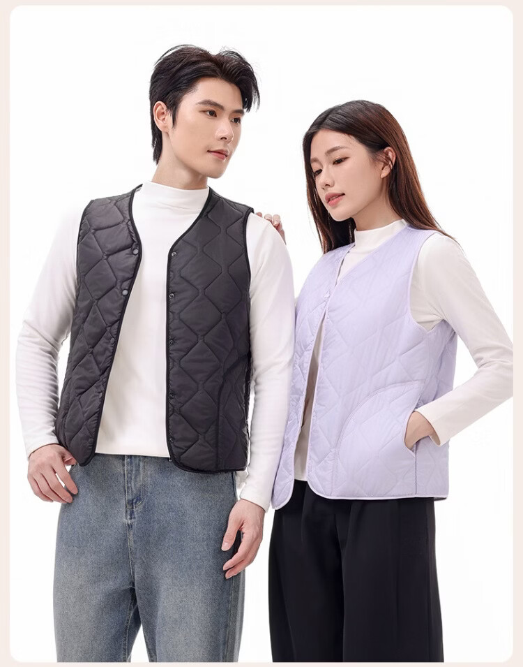 MiiOW Women's Wool Vest 2025 New Autumn Winter 10A Grade Antibacterial Lightweight Warm Sleeveless Outerwear 8