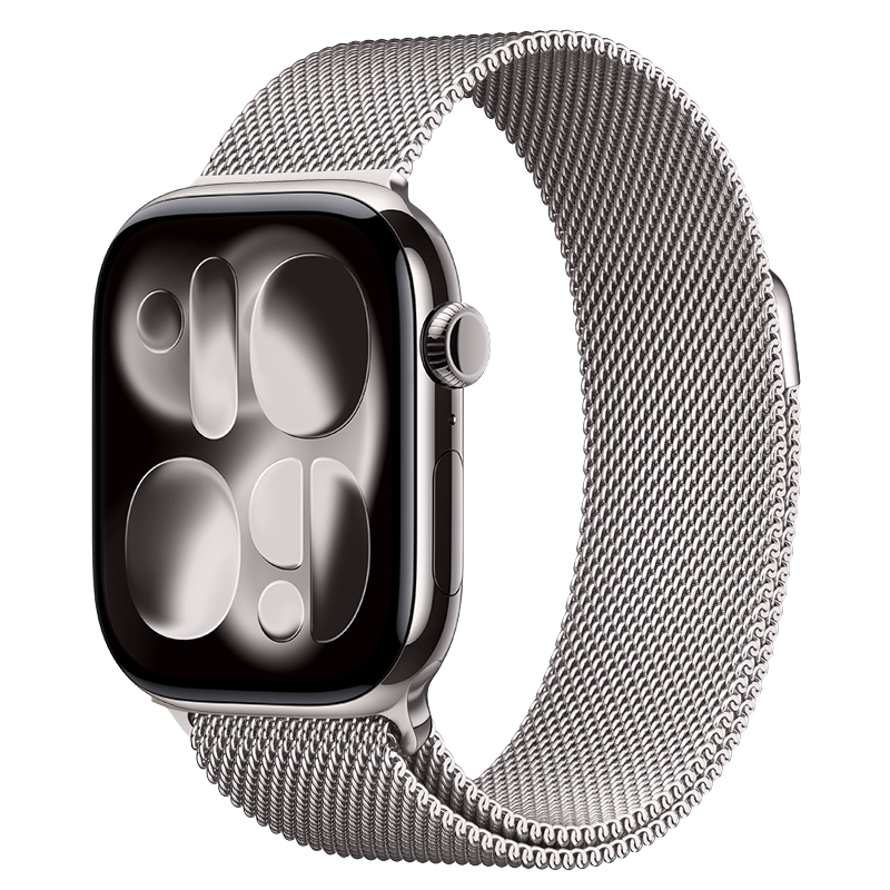 BHO Apple Watch Band Compatible with Apple Watch S11/S10/SE/Ultra3 Milanese Loop, IWatch S9/8/7/6/5/4 Metal Stainless Steel Strap
