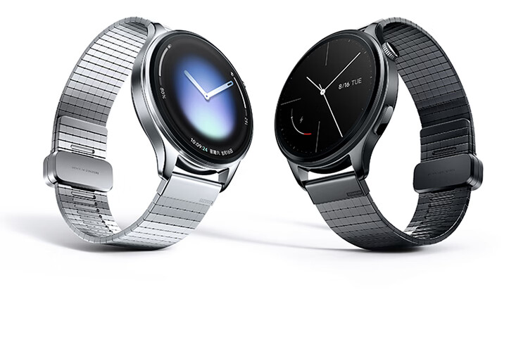 MI Xiaomi Watch Strap Titanium Metal 3D Printed Band Titanium Black 1