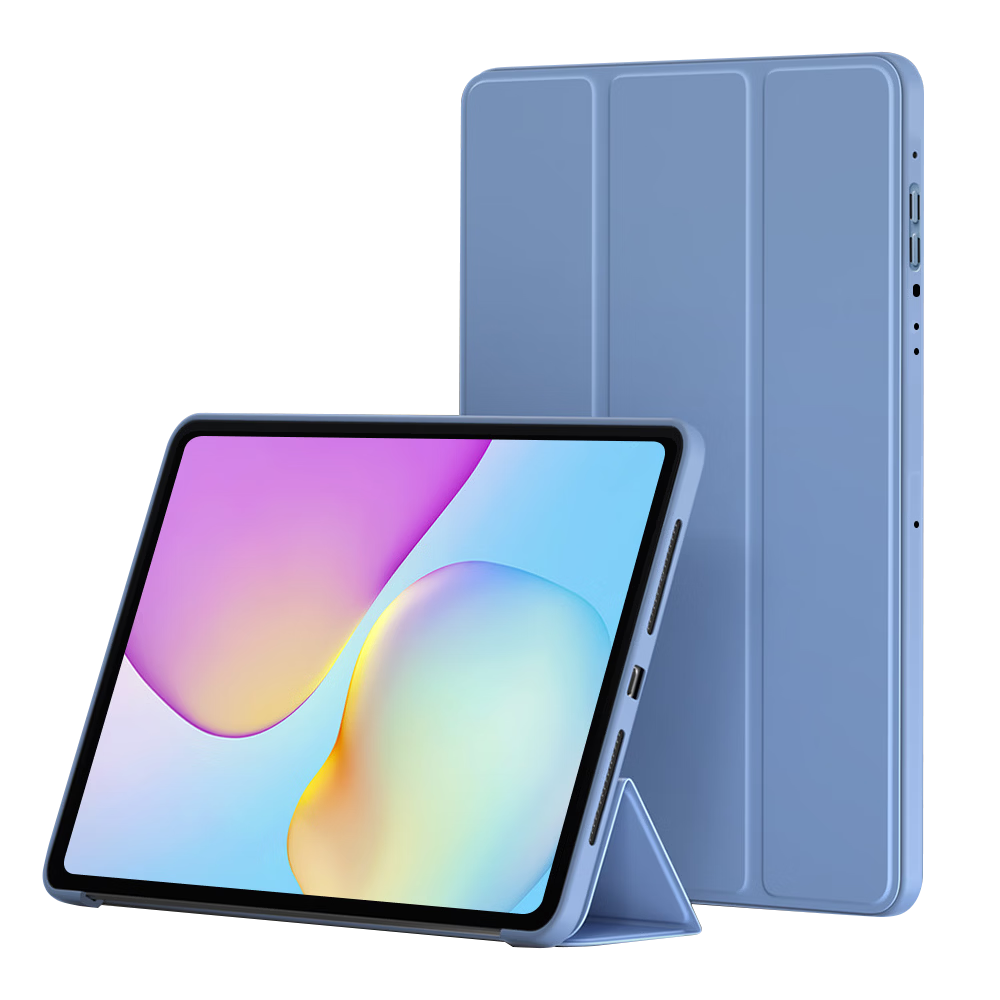 BIAZE Protective Case for 2026 Huawei MatePad 11.5, 11.5-inch Huawei Tablet Cover, Tri-fold Stand, Full Coverage, Lightweight, Shockproof PB649 - Lavender