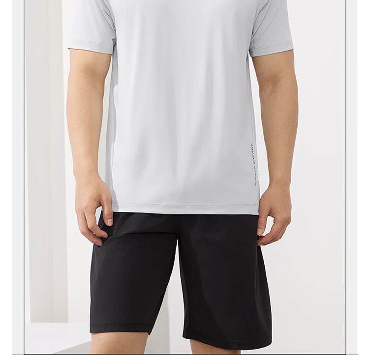 361° Men's T-Shirt Spring Summer New Quick-Dry Loose Fitness Sports Casual Cool Short Sleeve Top 652624128-5 6