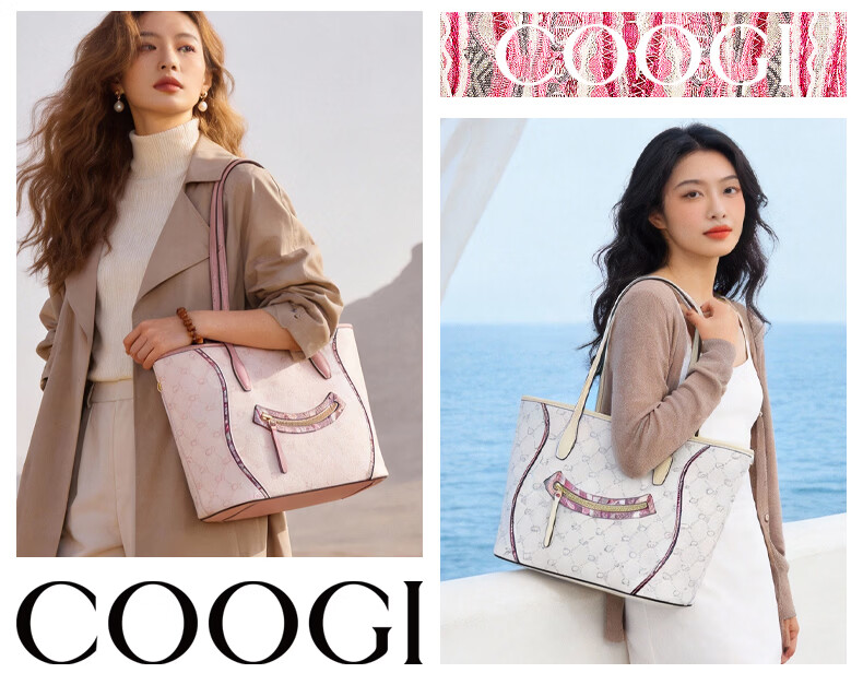 COOGI Women's Luxury Tote Bag Gift for Women's Day Valentine's Birthday for Girlfriend Wife 4
