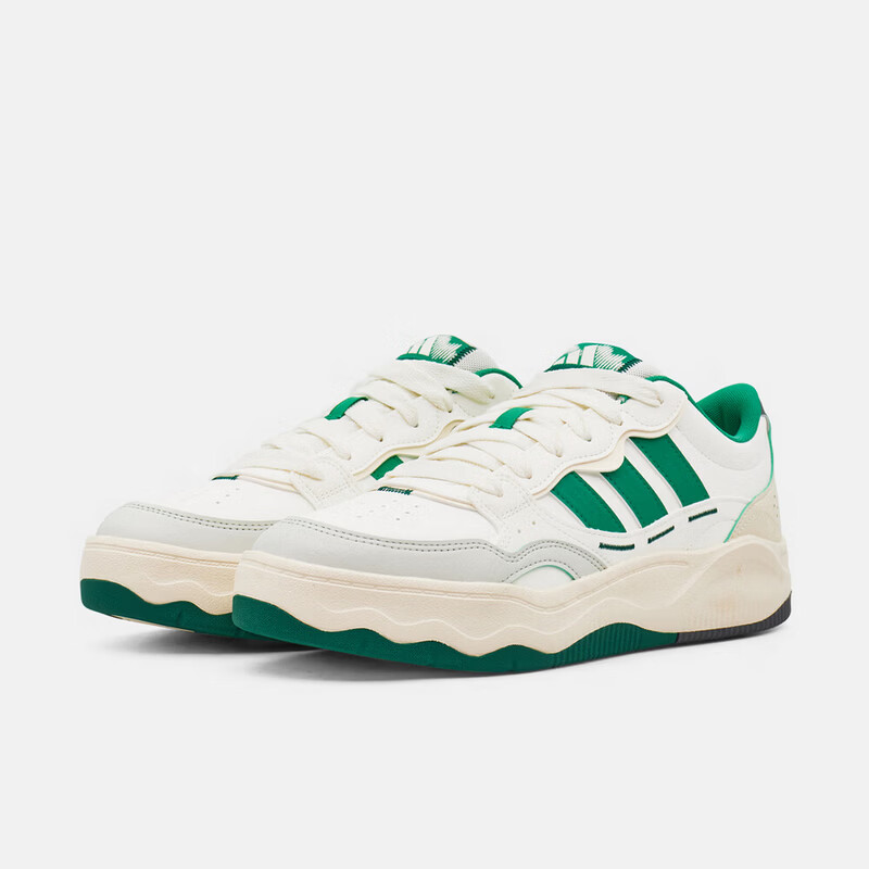 Adidas Men's Lite Shuffle Casual Shoes KH9024 White Size 40 4