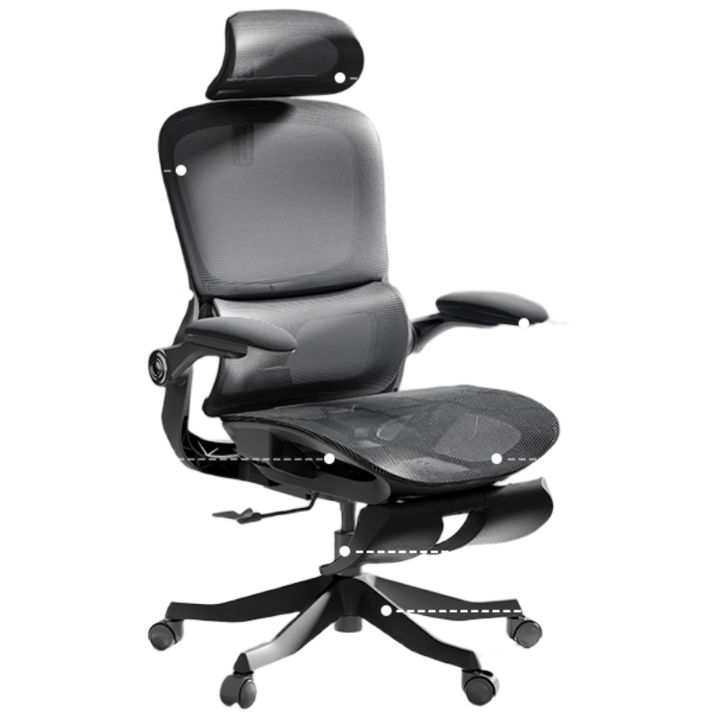 HeiBaiDiao P2 Pro 2nd Gen No.1 Store Co-Branded Ergonomic Computer Office Chair Dorm Seat