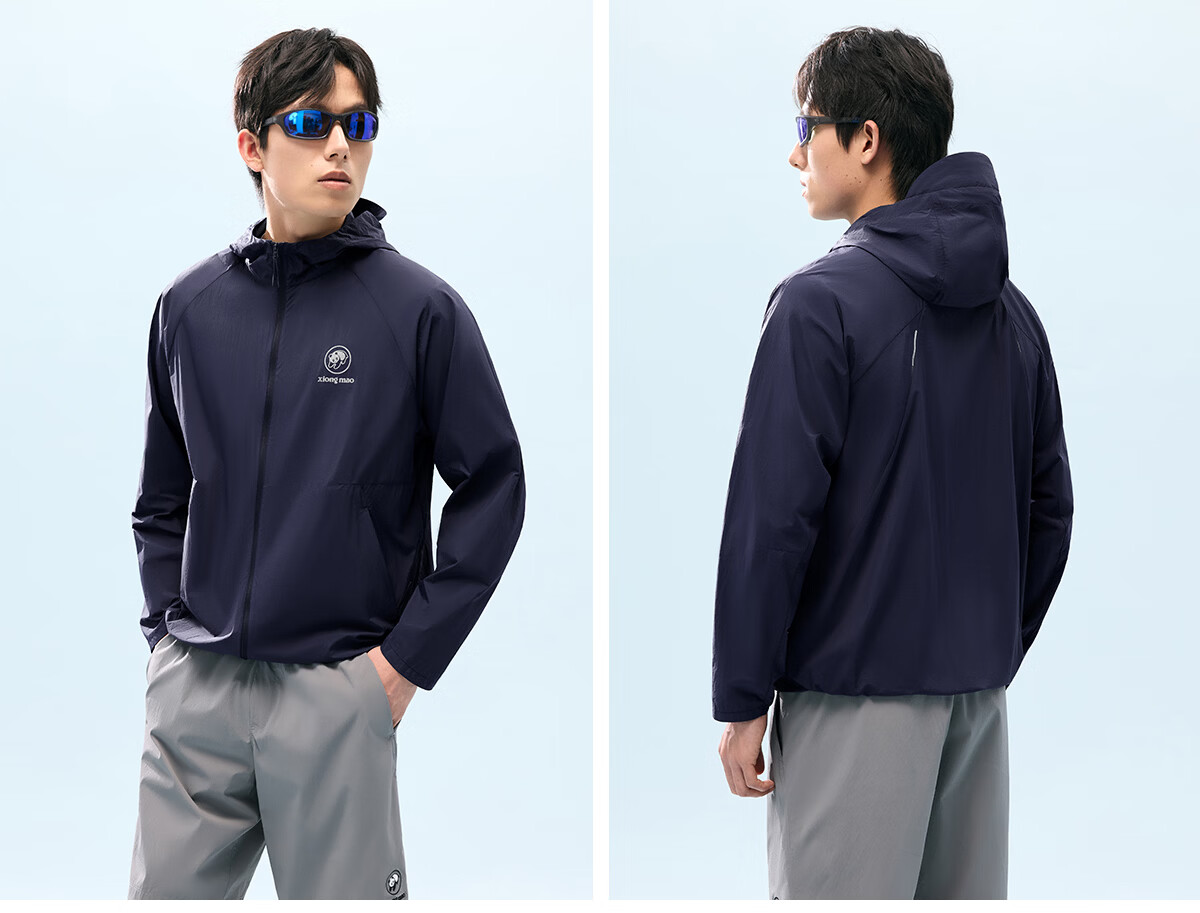 Xiongmao [Ice Stick 3.0], Liu Yifei's Same Style Sun Protection, for Men And Women, Spring And Summer New Ice-Cool Breathable Original Yarn UPF90 Jacket 5081 47